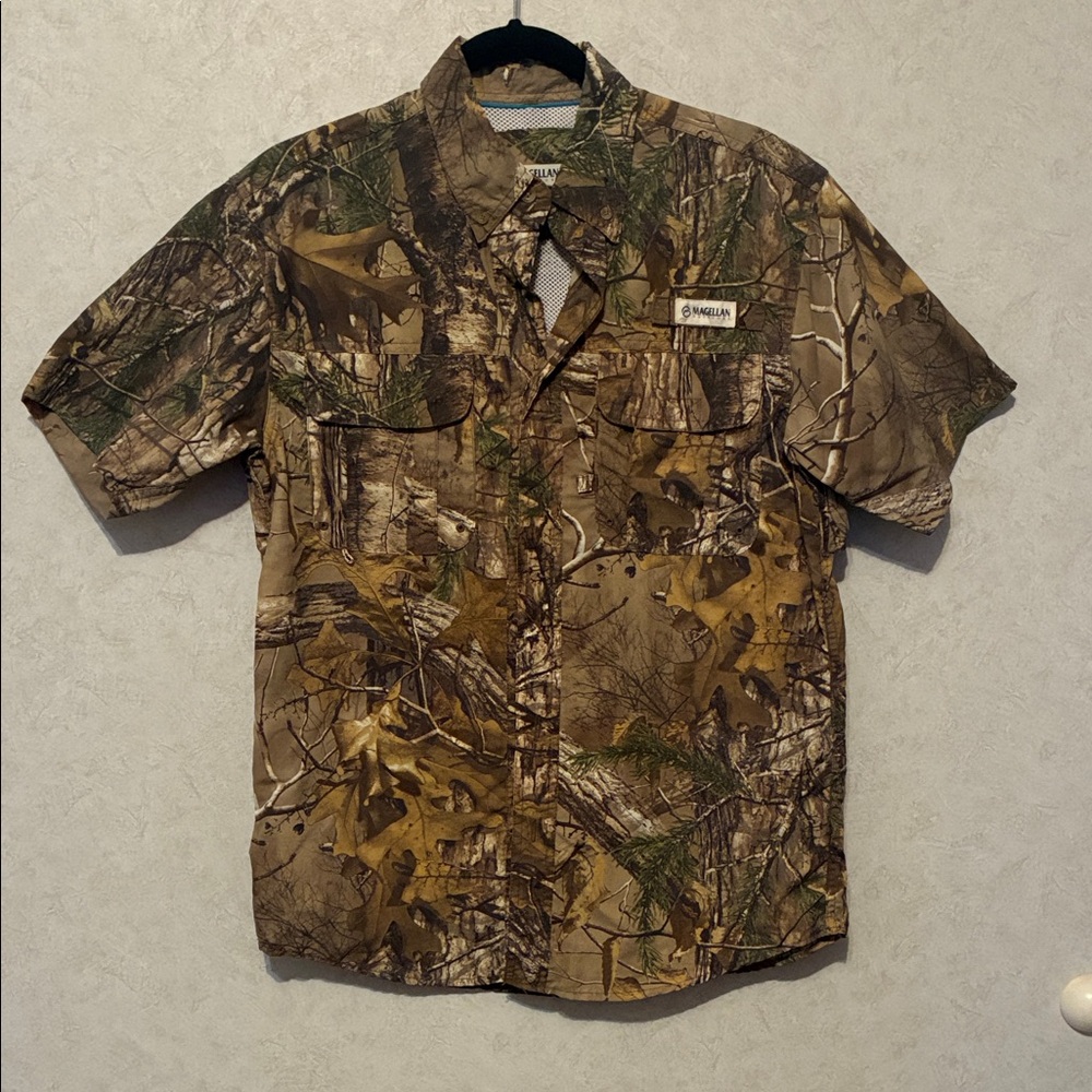 Magellan Outdoors Men's Camo Button Down Shirt